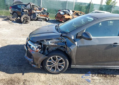 2017 Chevrolet Sonic Lt Auto из США, поврежденный, VIN 1G1JD6SG2H4153160